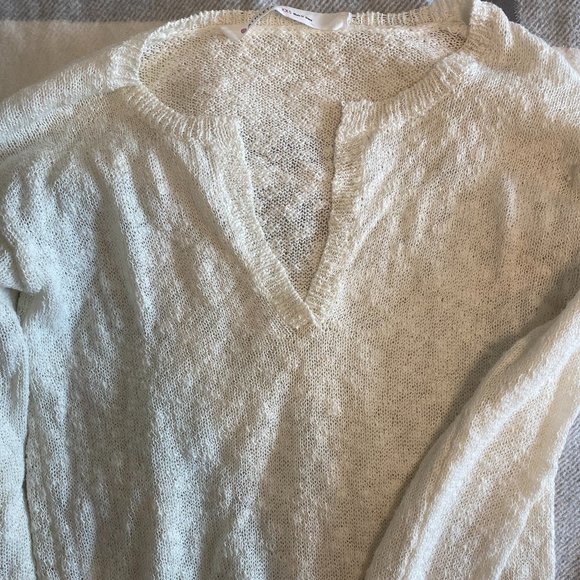 White Athleta Knit Sweater - Picture 2 of 4